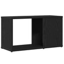 vidaXL fekete tölgy színű szerelt fa TV-szekrény 60x24x32 cm