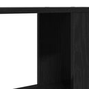 vidaXL fekete tölgy színű szerelt fa TV-szekrény 60x24x32 cm