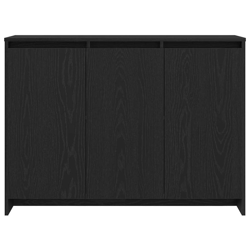 vidaXL Széf Fekete 102 x 33 x 75 cm Faanyag