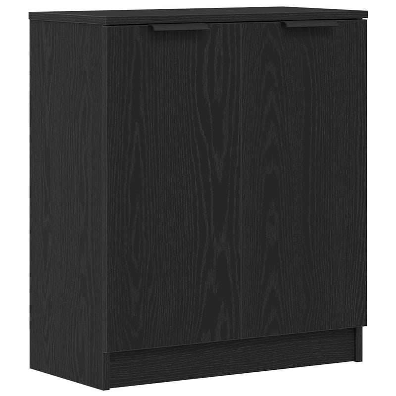 vidaXL Széf Fekete 60 x 30 x 70 cm Faanyag