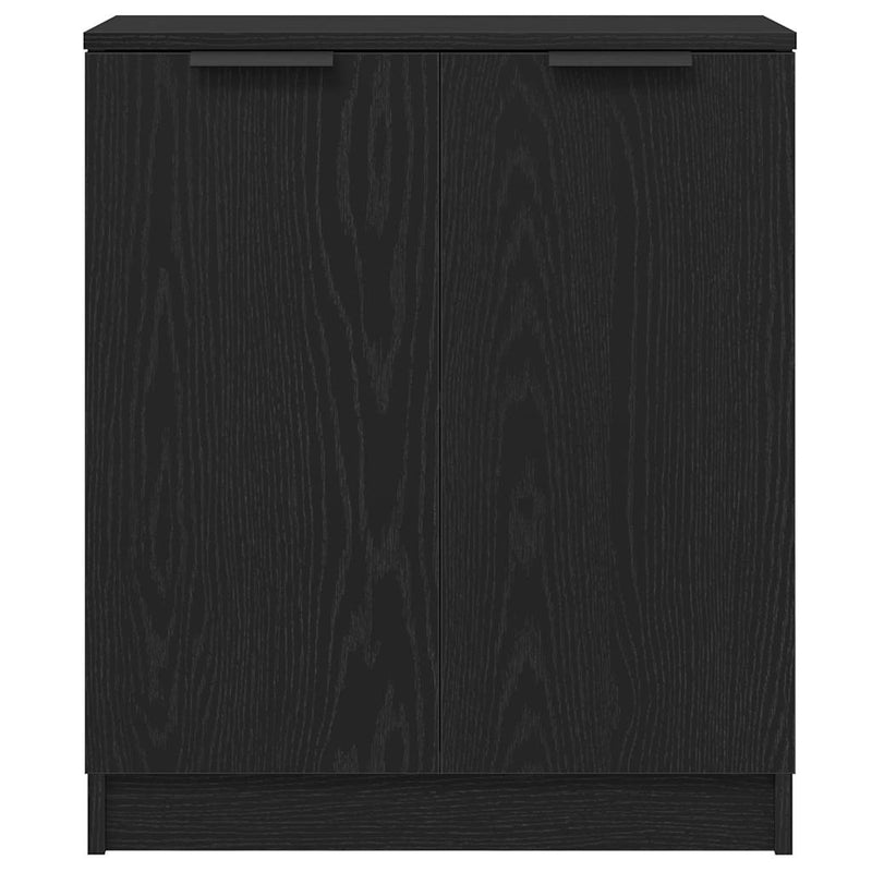 vidaXL Széf Fekete 60 x 30 x 70 cm Faanyag