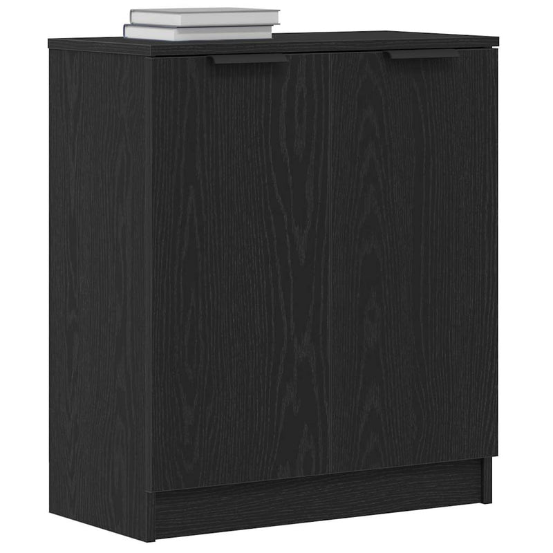 vidaXL Széf Fekete 60 x 30 x 70 cm Faanyag