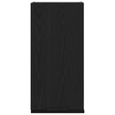 vidaXL fekete tölgyfa fali szekrény 32 x 20 x 67 cm