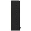 vidaXL fekete tölgyfa fali szekrény 32 x 20 x 67 cm