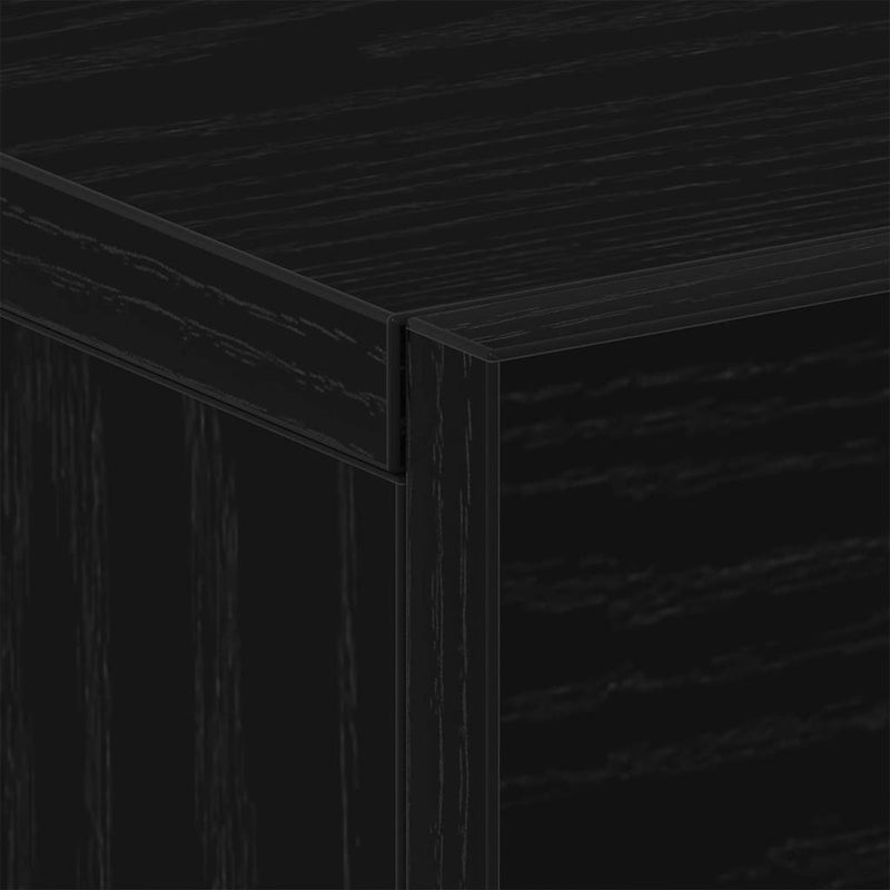 vidaXL Fali éjjeli szekrény Musta tammi 35 x 35 x 20 cm Faanyag