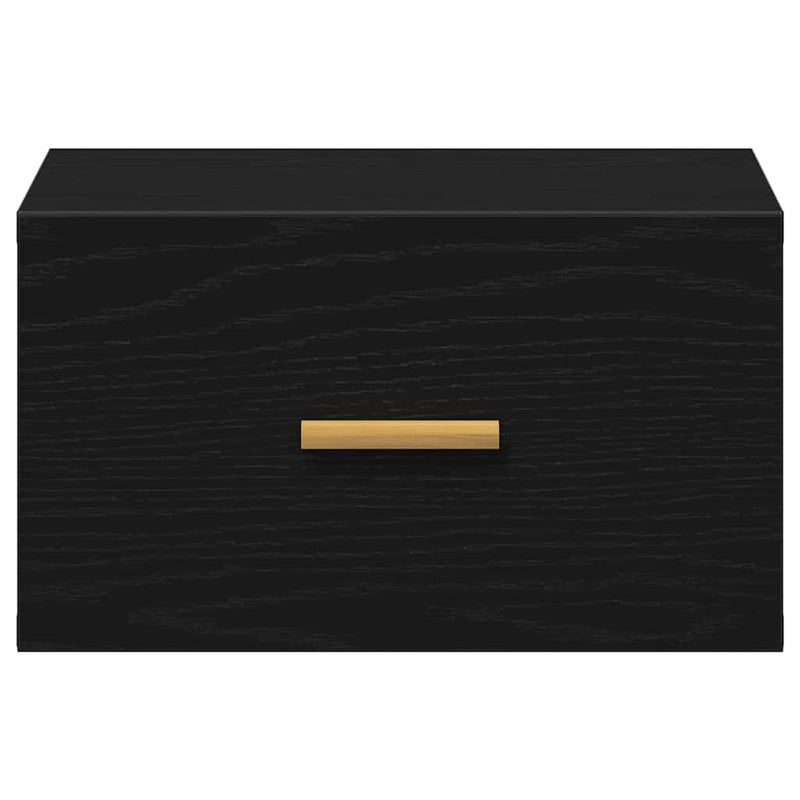 vidaXL Fali éjjeli szekrény Musta tammi 35 x 35 x 20 cm Faanyag