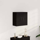 vidaXL fekete tölgyfa faliszekrény 60 x 31 x 60 cm