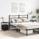 vidaXL 2 db fekete tölgyfa éjjeliszekrény 34 x 35,5 x 50 cm