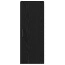 vidaXL fekete tölgyfa fali szekrény 34,5 x 34 x 90 cm