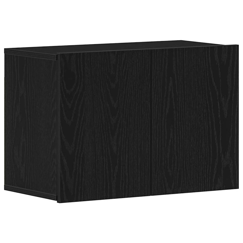 vidaXL fekete tölgyfa TV-szekrény 60 x 30 x 41 cm