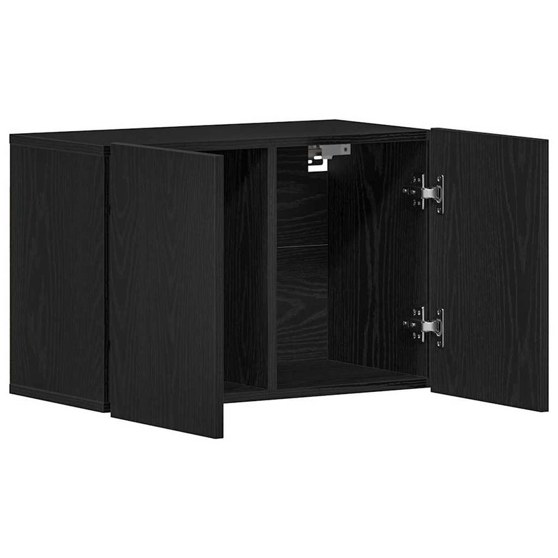 vidaXL fekete tölgyfa TV-szekrény 60 x 30 x 41 cm