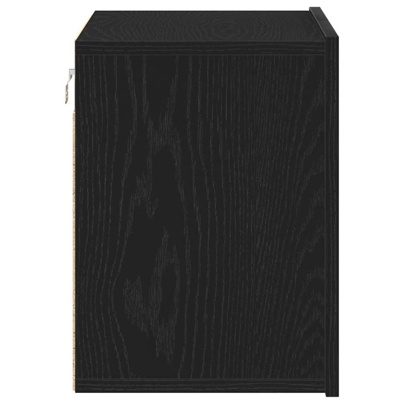 vidaXL fekete tölgyfa TV-szekrény 60 x 30 x 41 cm