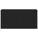 vidaXL fekete tölgyfa TV-szekrény 80 x 30 x 41 cm