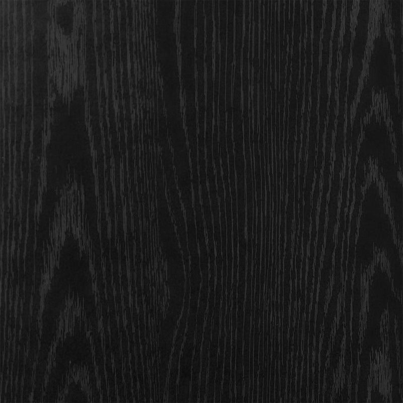 vidaXL fekete tölgy dohányzóasztal LED-lámpákkal 90x50x40 cm