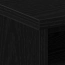 vidaXL fekete tölgy színű szerelt fa éjjeliszekrény 40 x 30 x 40 cm