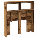 vidaXL antik fa áthidalószekrény LED-világítással 100 x 17 x 102 cm
