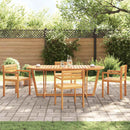 vidaXL ovális kerti étkezőasztal 200 x 90 x 75 cm tömör akácfa