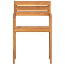 vidaXL 2 db tömör akácfa kerti szék 50 x 53 x 80 cm