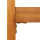 vidaXL 4 db tömör akácfa kerti szék 50 x 53 x 80 cm