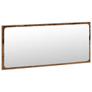 vidaXL 3 részes antik fa színű szerelt fa fürdőszobai bútorszett