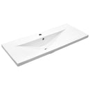 vidaXL antik fa színű mosdószekrény beépített mosdókagylóval