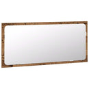 vidaXL 3 részes antik fa színű szerelt fa fürdőszobai bútorszett