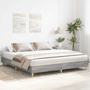 vidaXL szürke sonoma színű szerelt fa ágykeret matrac nélkül 180x200cm