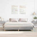 vidaXL szürke sonoma színű szerelt fa ágykeret matrac nélkül 180x200cm