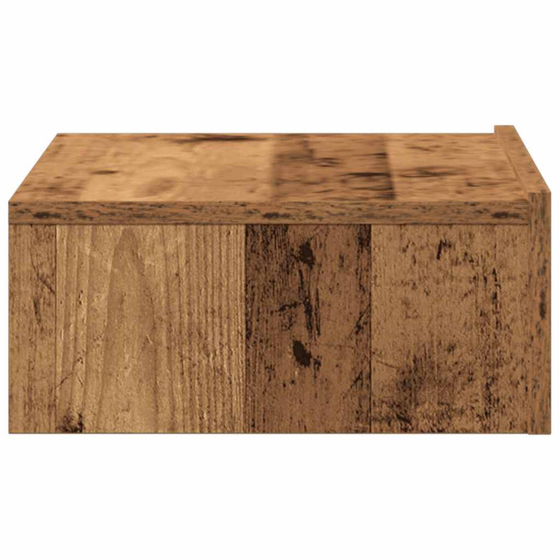vidaXL éjjeliszekrény antik fa 60 x 35 cm szerelt fa