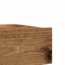 vidaXL éjjeliszekrény antik fa 60 x 35 cm szerelt fa