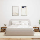 vidaXL éjjeliszekrény LED fényekkel régi fa 60x35x40 cm gépelt fa