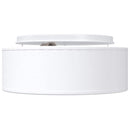 vidaXL Mennyezeti lámpa fényszórókkal Fehér 30 x 30 x 13,5 cm szövet