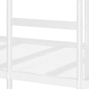 vidaXL fehér acél emeletes ágy matrac nélkül 75 x 190 cm