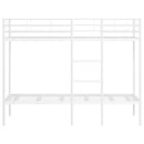 vidaXL fehér acél emeletes ágy matrac nélkül 80 x 200 cm