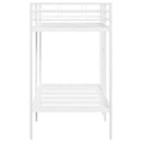 vidaXL fehér acél emeletes ágy matrac nélkül 100 x 190 cm