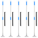 vidaXL 5 db acél és gumi felmosók 45,5 x 119,5 cm