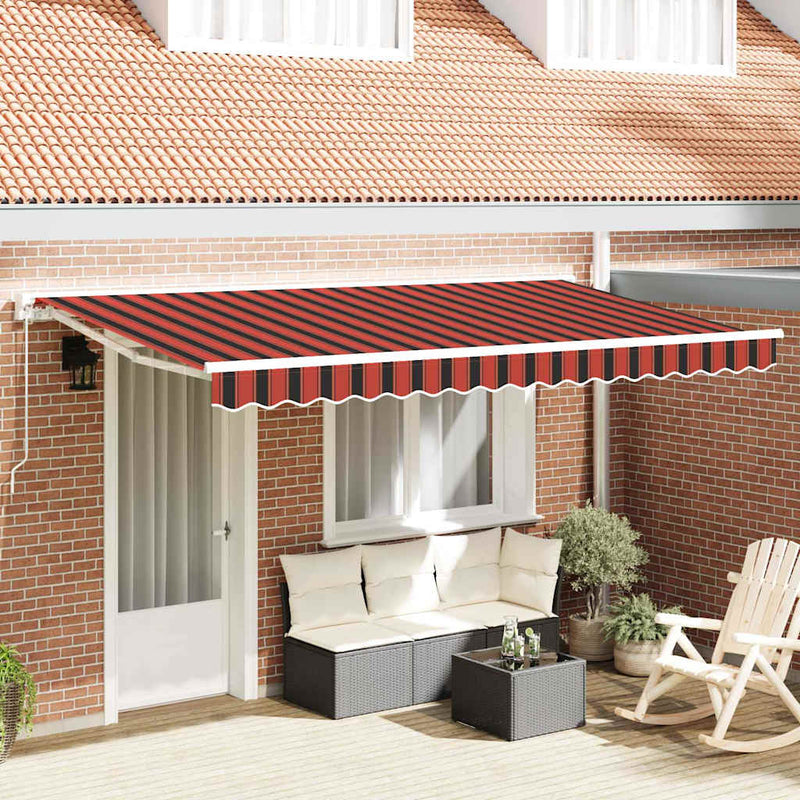 vidaXL Napellenző ponyva Sokszínű 400 x 200 cm Vászon