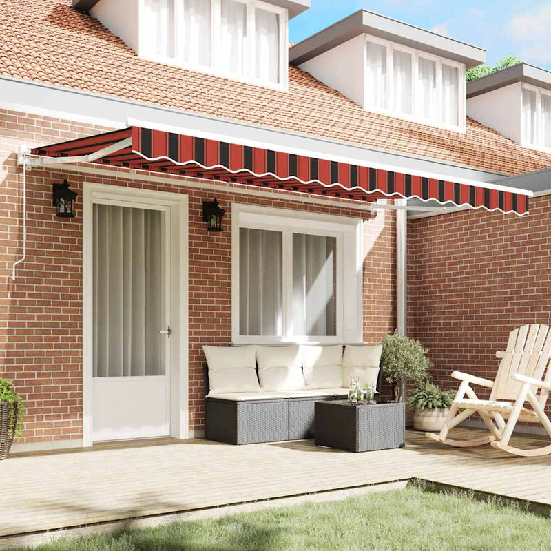 vidaXL Napellenző ponyva Sokszínű 400 x 200 cm Vászon
