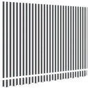 vidaXL Napellenző ponyva Antracit szürke és fehér 350 x 200 cm Vászon