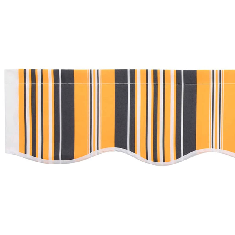 vidaXL Napellenző ponyva Sokszínű 350 x 200 cm Vászon
