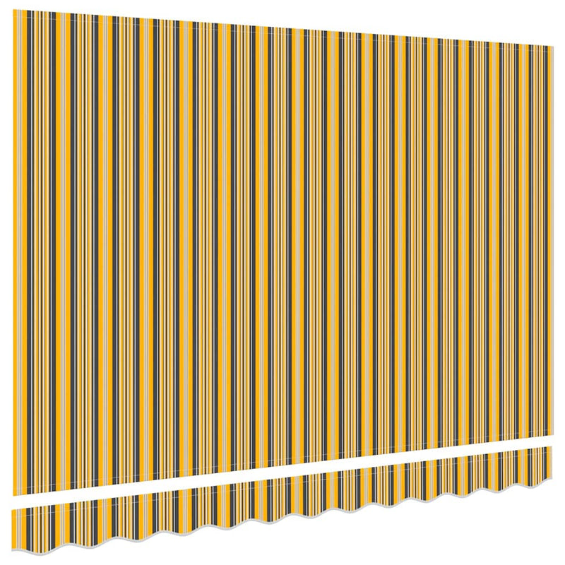 vidaXL Napellenző ponyva Sokszínű 350 x 200 cm Vászon