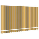 vidaXL Napellenző ponyva Sokszínű 400 x 200 cm Vászon