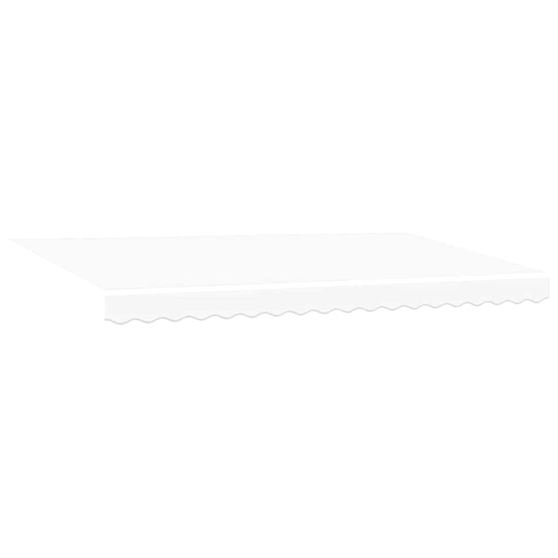 vidaXL Napellenző ponyva Fehér 400 x 200 cm Vászon