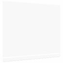 vidaXL Napellenző ponyva Fehér 400 × 350 cm Vászon