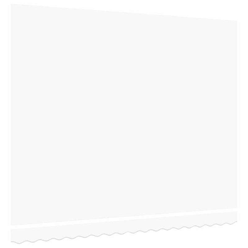 vidaXL Napellenző ponyva Fehér 400 × 350 cm Vászon