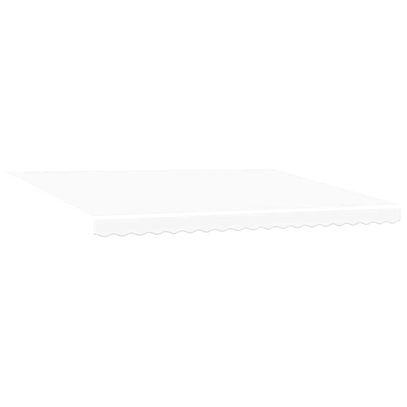 vidaXL Napellenző ponyva Fehér 450 × 350 cm Vászon