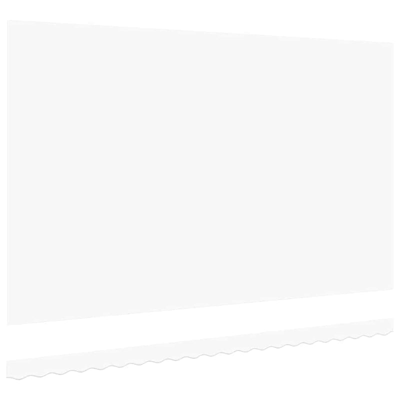 vidaXL Napellenző ponyva Fehér 500 × 300 cm Vászon
