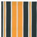 vidaXL Napellenző ponyva Zöld és sárga 400 × 300 cm Vászon