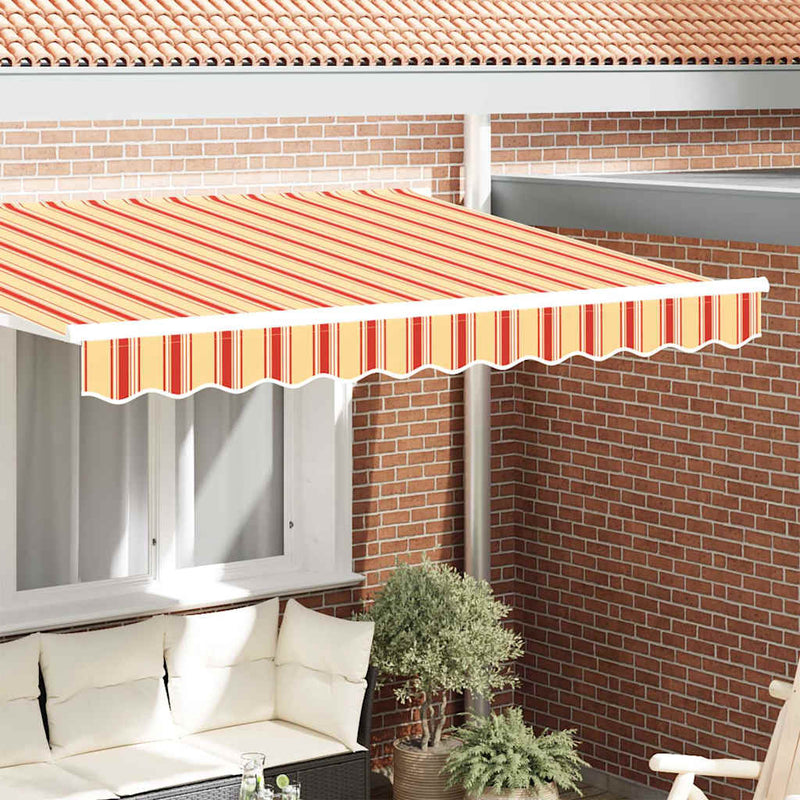 vidaXL Pavilon Díszítő Szegély Sokszínű 2.3 x 0.2 m Vászon