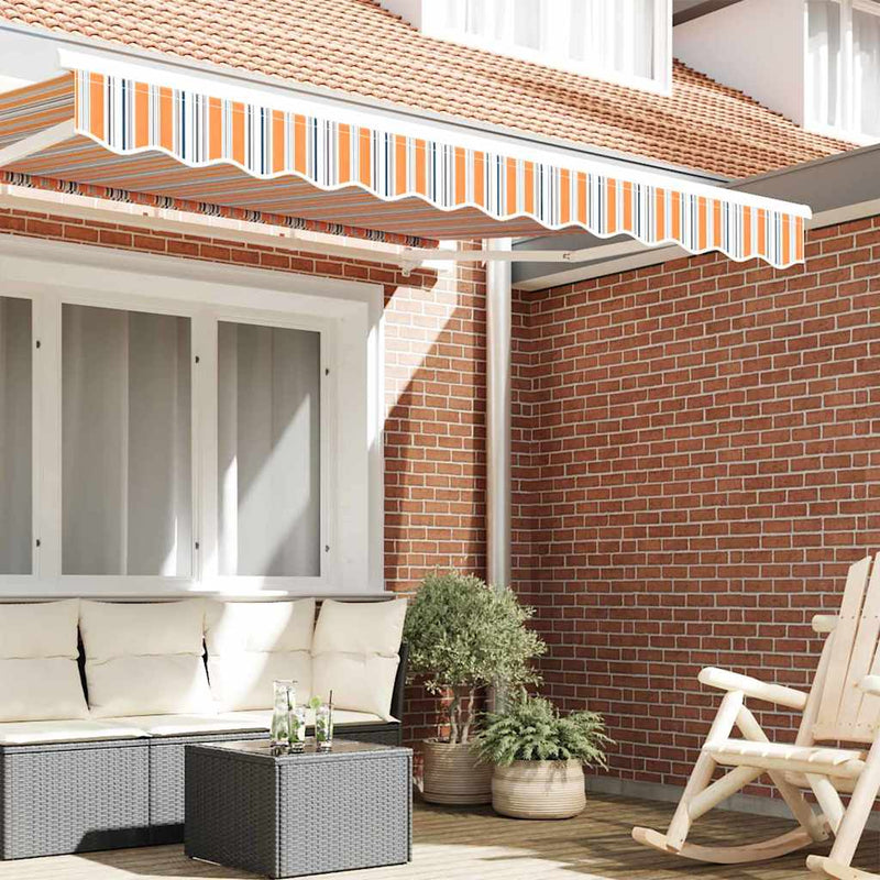 vidaXL Pavilon Díszítő Szegély Sokszínű 2.3 x 0.2 m Vászon